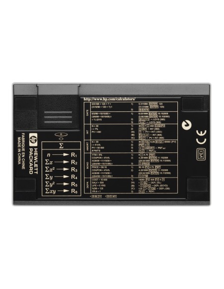 HP 12c calcolatrice Desktop Calcolatrice finanziaria Nero