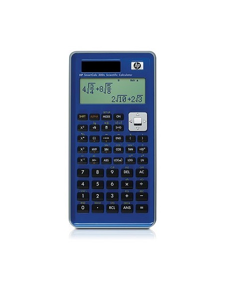 HP SmartCalc 300s calcolatrice Tasca Calcolatrice scientifica Blu
