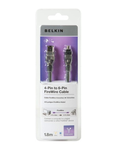 Belkin 4p-6p 1.8m 1,8 m 4-p 6-p Nero