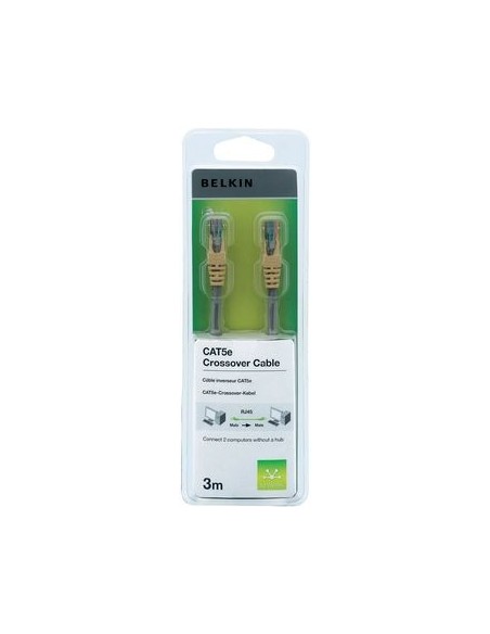 Belkin F3X126CP03MGYYM cavo di rete 3 m Cat5e