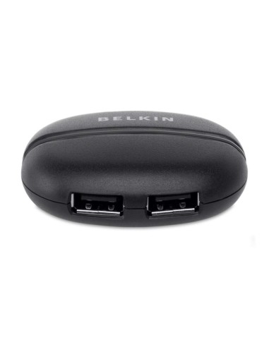 Belkin Premium USB 4-Port Travel-Hub 480 Mbit s Nero