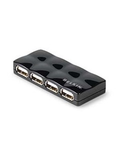 Belkin Mobiler Hi-Speed USB 2.0 7-Port Hub 480 Mbit s Nero