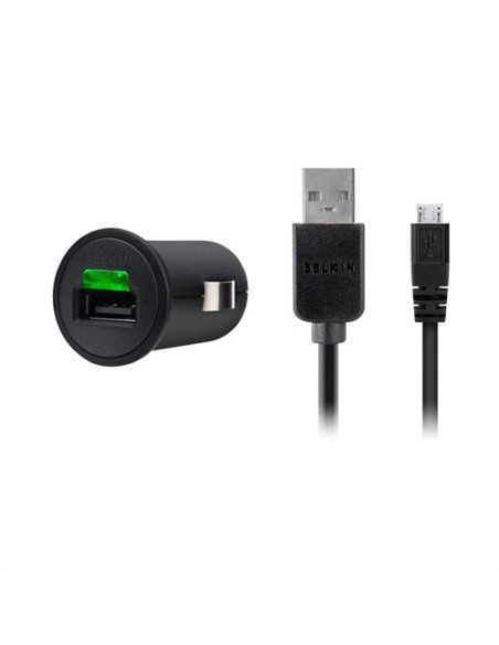 Belkin Car MicroCharger Nero Auto