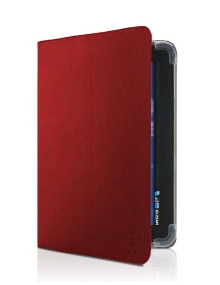 Belkin Bi-Fold Folio Case Samsung Galaxy Tab 2 17,8 cm (7") Custodia a libro Rosso