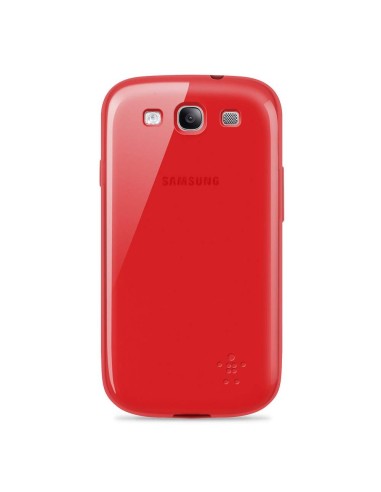 Belkin Grip Sheer custodia per cellulare Cover Rosso