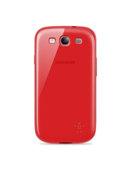 Belkin Grip Sheer custodia per cellulare Cover Rosso