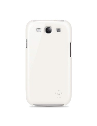 Belkin Shield Samsung Galaxy S III custodia per cellulare Cover Bianco