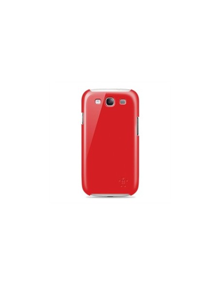 Belkin Shield Samsung Galaxy S III custodia per cellulare Cover Rosso