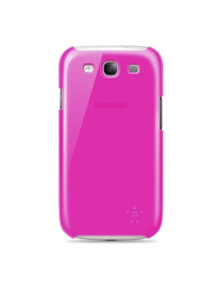 Belkin Shield Sheer Samsung Galaxy S III custodia per cellulare Cover Rosa