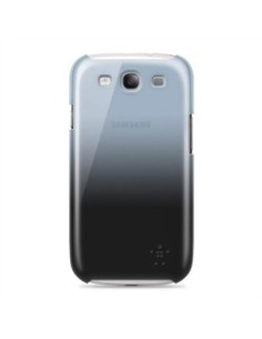 Belkin Shield Fade Samsung Galaxy S III custodia per cellulare Cover Nero, Grigio