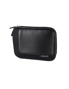 Belkin HDD Case Custodia a tasca Finta pelle, Neoprene Nero