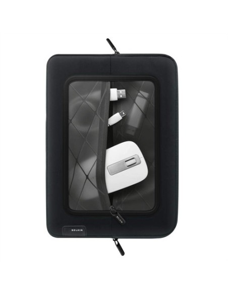 Belkin 10" Lifestyle Sleeve borsa per notebook 25,4 cm (10") Custodia a tasca Nero