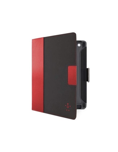 Belkin Cinema Folio Custodia flip a libro Nero, Rosso