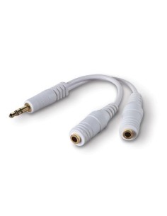 Belkin Headphone Splitter cavo audio 3.5mm 2 x 3.5mm Bianco