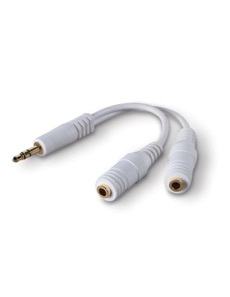 Belkin Headphone Splitter cavo audio 3.5mm 2 x 3.5mm Bianco