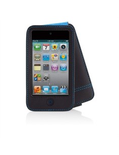 Belkin F8Z673CW custodia MP3 MP4 Custodia a tasca Nero, Blu Pelle