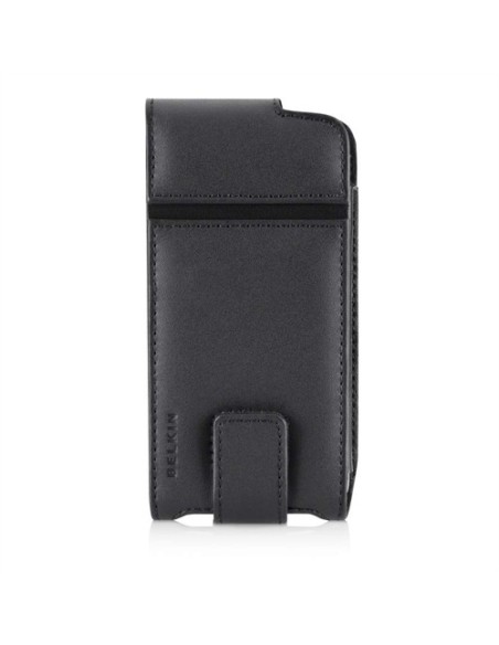 Belkin Leather 011 custodia per cellulare Custodia a fondina Nero