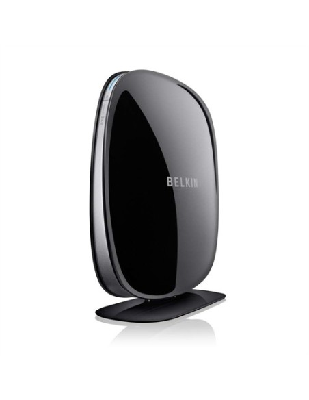Belkin N750 router wireless Gigabit Ethernet Nero
