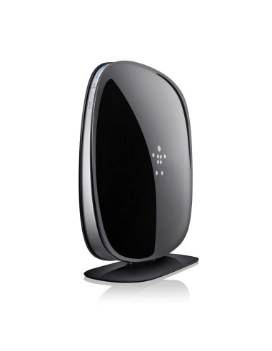 Belkin N750 router wireless Gigabit Ethernet Nero