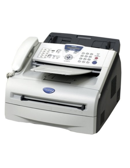 Brother FAX-2825 macchina per fax Laser 14,4 Kbit s Grigio, Bianco