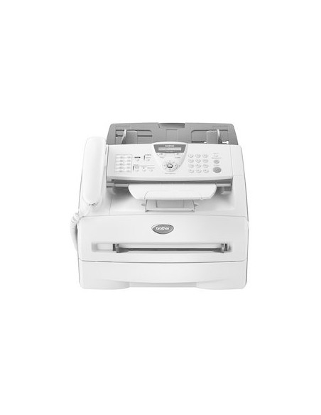 Brother FAX-2825 macchina per fax Laser 14,4 Kbit s Grigio, Bianco