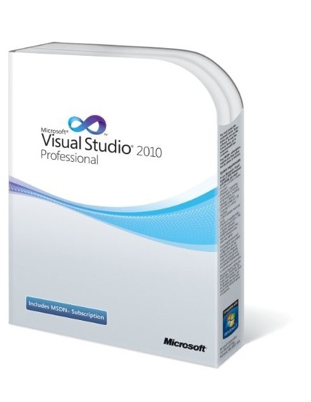 Microsoft VisualStudio 2010 Professional, DVD, EN, Embed Rtl, RNW 1 licenza e