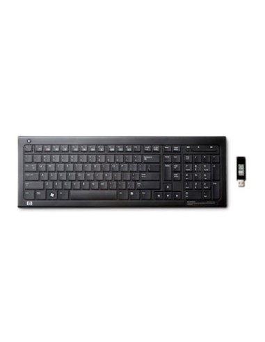 HP Wireless Elite Keyboard tastiera RF Wireless Nero