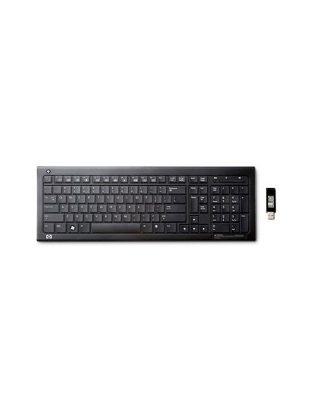 HP Wireless Elite Keyboard tastiera RF Wireless Nero