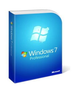Microsoft Windows 7 Professional, DVD, ES 1 licenza e