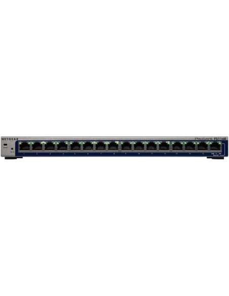 Netgear FS116E-100PES switch di rete Non gestito Blu