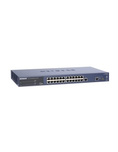 Netgear ProSafe™ 24-Port 10 100 Smart Switch Non gestito Nero