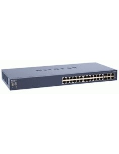 Netgear ProSafe™ 24 Port 10 100 Stackable Smart Switch + 4 Gigabit Ports 2