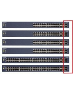 Netgear ProSafe 48 Port 10 100 Stackable Smart Switch + 4 Gigabit Ports 2