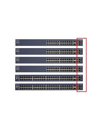 Netgear ProSafe 48 Port 10 100 Stackable Smart Switch + 4 Gigabit Ports