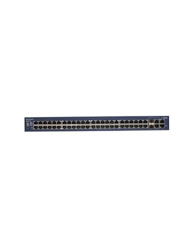 Netgear ProSafe 48 Port 10 100 Stackable Smart Switch + 4 Gigabit Ports