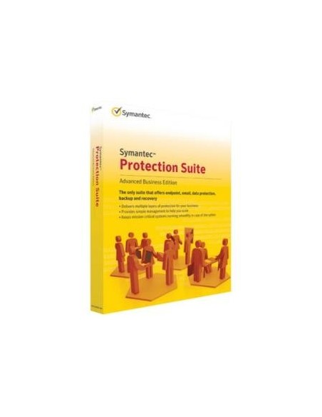 Symantec Protection Suite Advanced Business Edition 4.0, Ess Supp, 500+u, 1Y, ENG Inglese 1 anno i