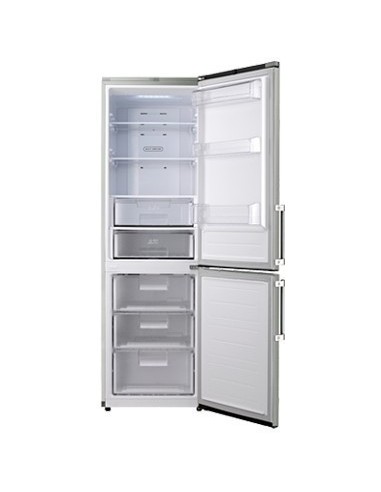 LG GB5237TIFW frigorifero con congelatore Libera installazione Acciaio inossidabile