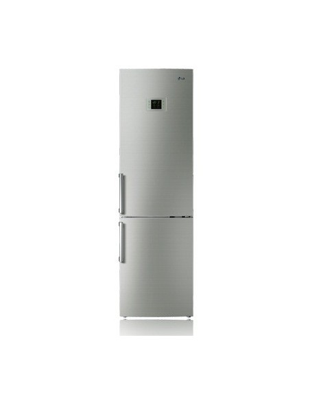 LG GB7143TIRW frigorifero con congelatore Libera installazione Acciaio inossidabile