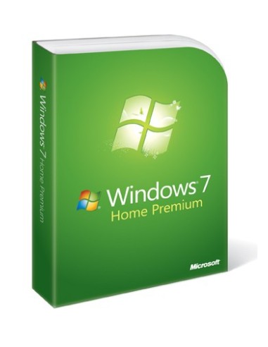 Microsoft Windows 7 Home Premium, DVD, UPG, EN 1 licenza e