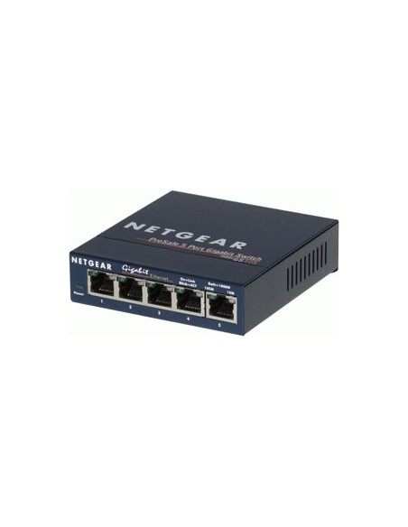 Netgear 5-Port Gigabit Ethernet Switch Non gestito Nero