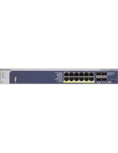 Netgear ProSafe GSM5212P Gestito L2+ Gigabit Ethernet (10 100 1000) Supporto Power over Ethernet (PoE) Grigio