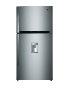 LG GT9176PVBW frigorifero con congelatore Libera installazione 570 L Platino, Acciaio inossidabile