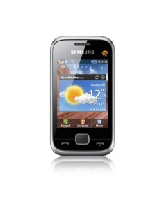 Samsung C3310 7,11 cm (2.8") 100 g Argento Telefono cellulare basico