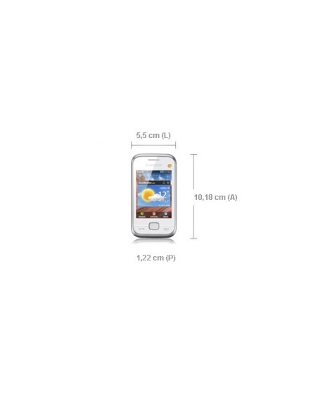 Samsung C3310 7,11 cm (2.8") 100 g Argento Telefono cellulare basico