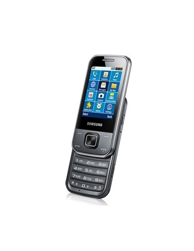 Samsung GT-C3750 6,1 cm (2.4") 89 g Grigio, Metallico
