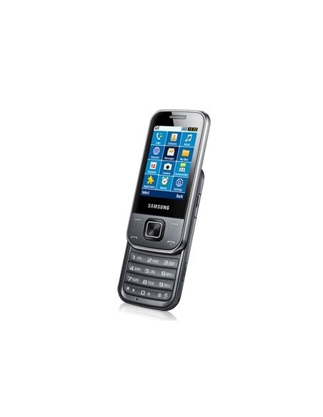 Samsung GT-C3750 6,1 cm (2.4") 89 g Grigio, Metallico