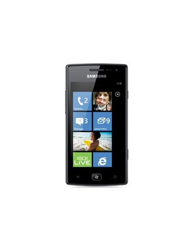 Samsung Omnia W GT-I8350 9,4 cm (3.7") SIM singola Windows Phone 7.5 0,5 GB 8 GB 1500 mAh Nero