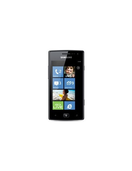 Samsung Omnia W GT-I8350 9,4 cm (3.7") SIM singola Windows Phone 7.5 0,5 GB 8 GB 1500 mAh Nero