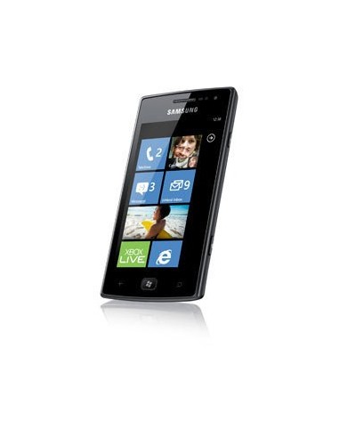 Samsung Omnia W GT-I8350 9,4 cm (3.7") SIM singola Windows Phone 7.5 0,5 GB 8 GB 1500 mAh Nero