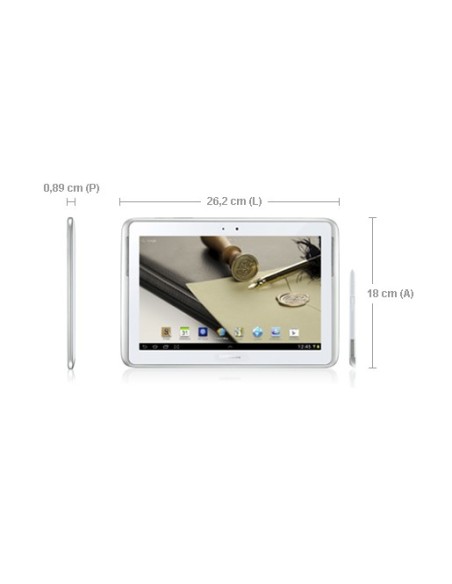 Samsung Galaxy Note 10.1 3G 16 GB 25,6 cm (10.1") Exynos 2 GB Wi-Fi 4 (802.11n) Android Grigio